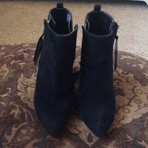 Steve Madden suede ankle booties